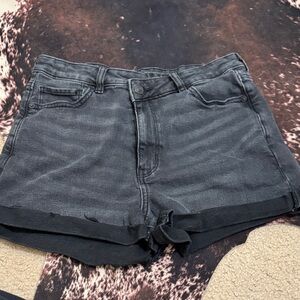 American Eagle Outfitters Dark Gray Jean Shorts
